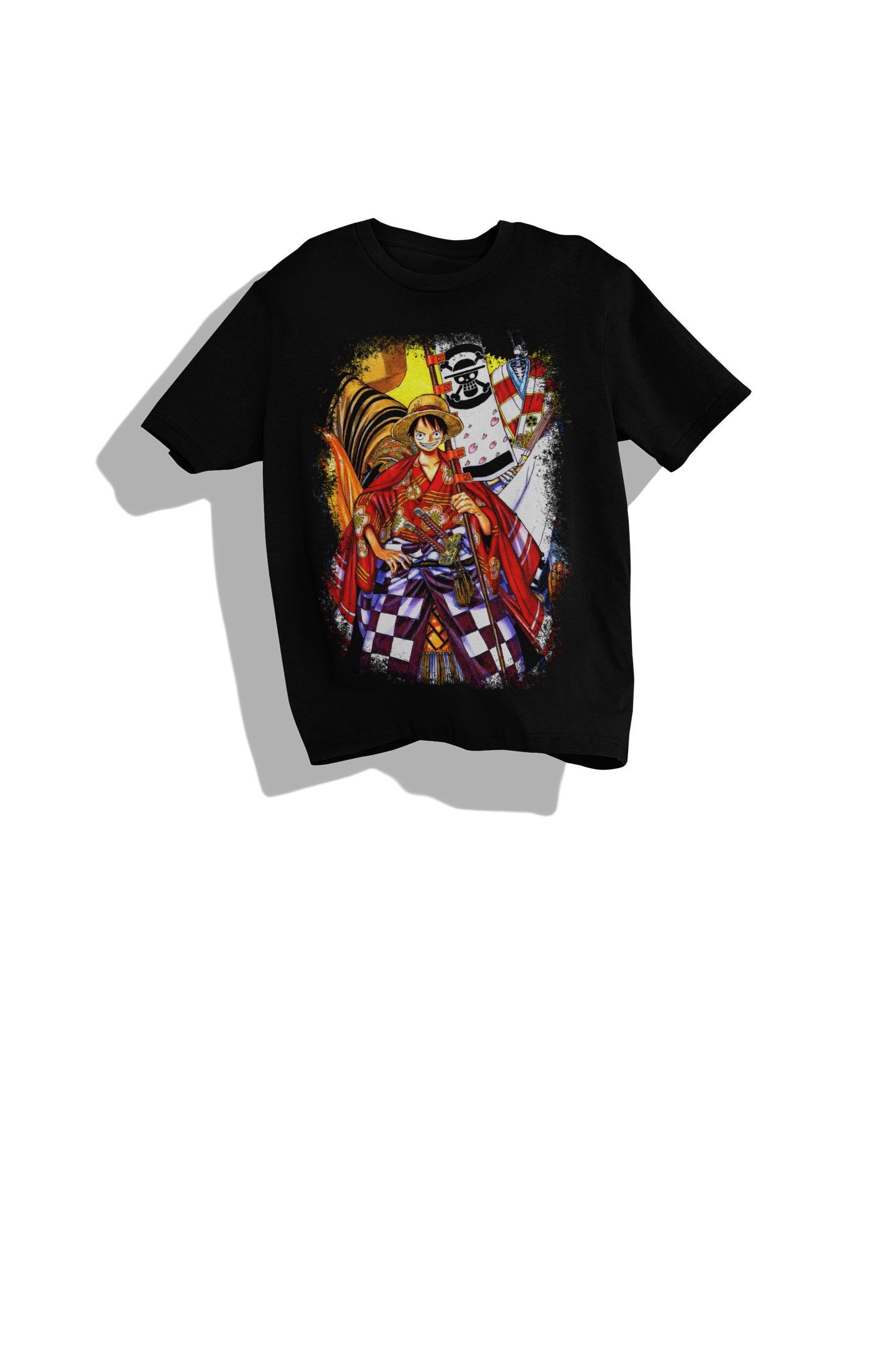 Luffy Straw Hat Captain - One Piece Heavyweight Tee