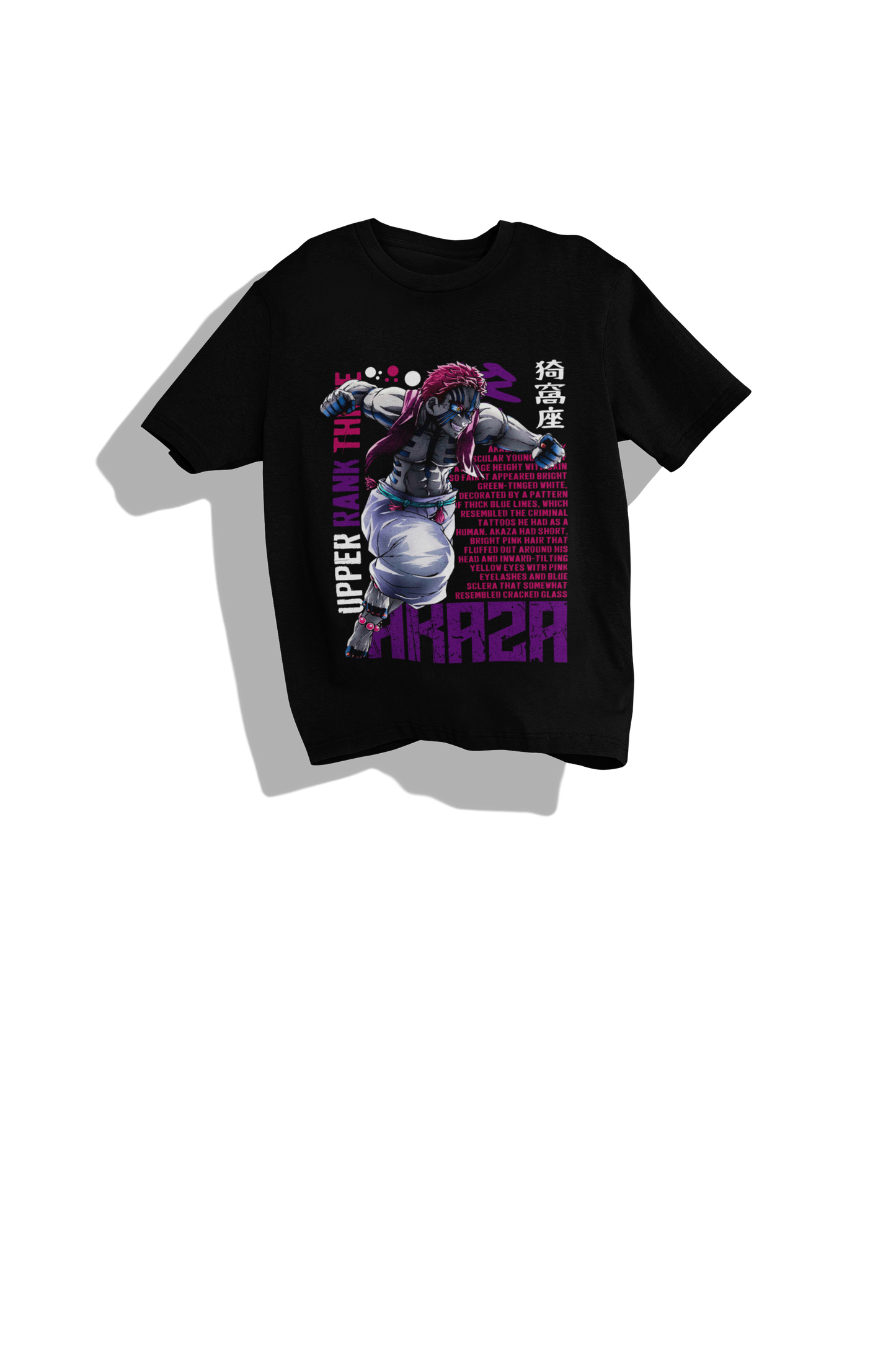 Akaza Demon Art - Demon Slayer Heavyweight Tee