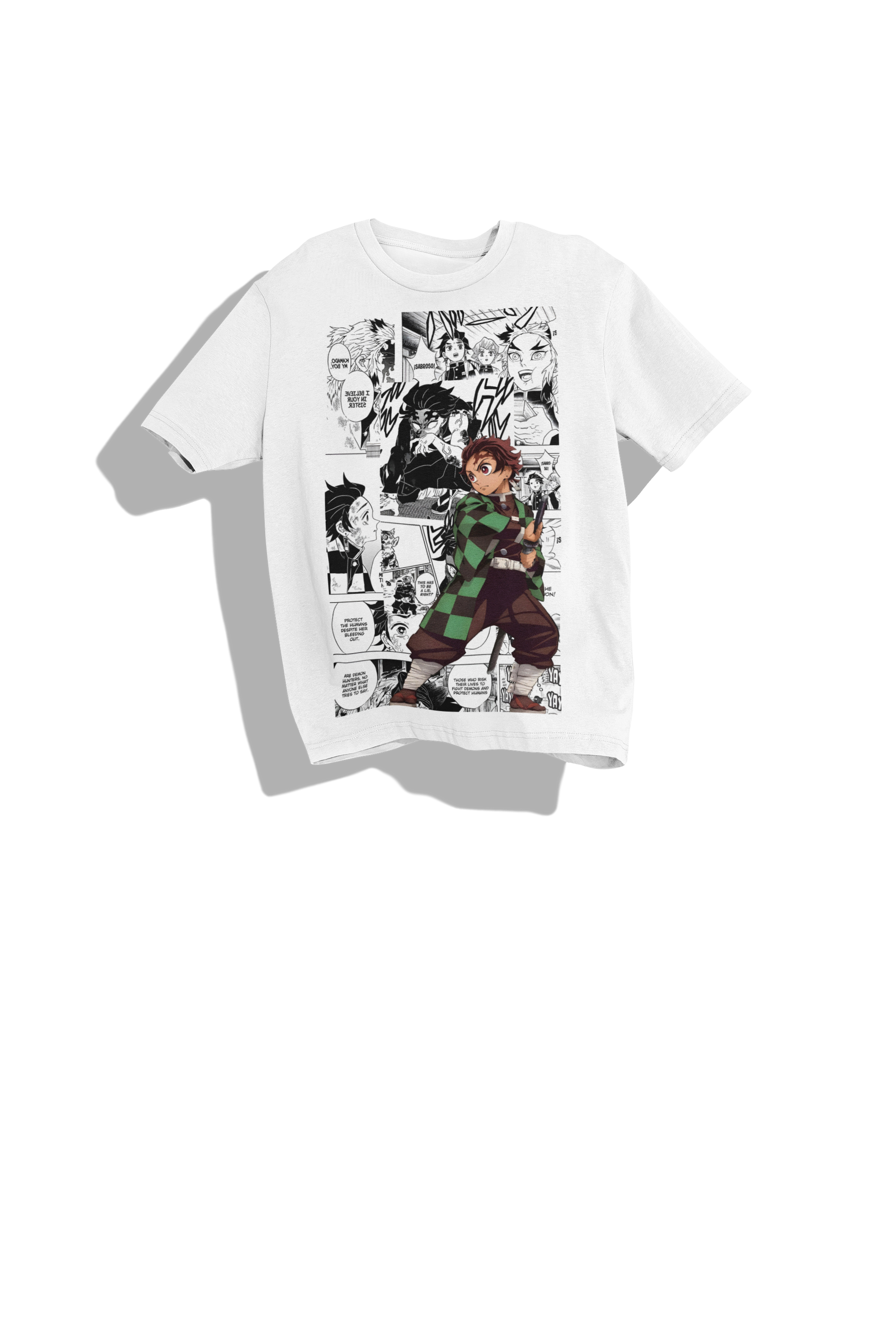 Tanjiro Comic Book Style - Demon Slayer Premium Heavyweight Tee