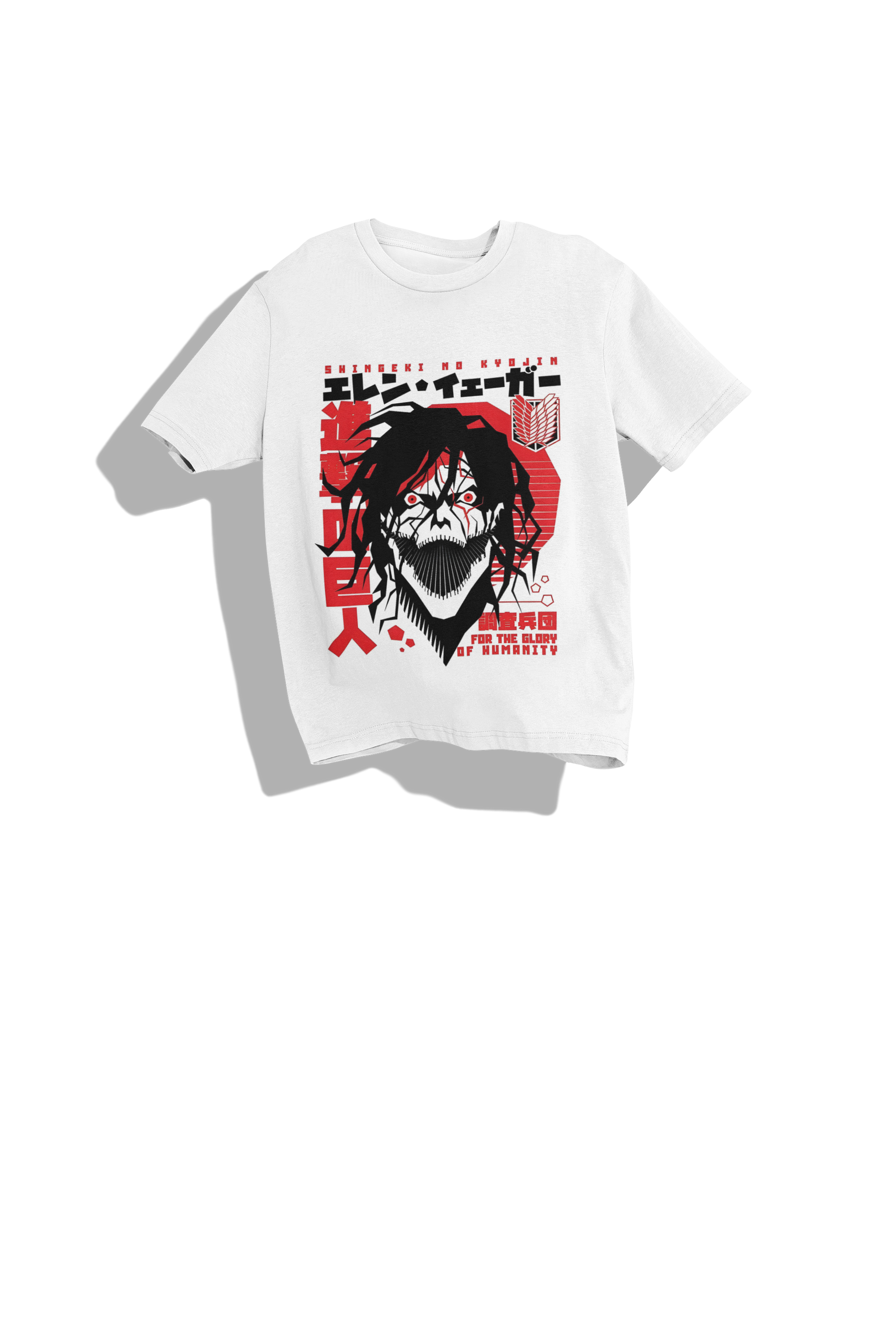 Shingeki No Kyojin Survey Corps - Attack on Titan Heavyweight Tee