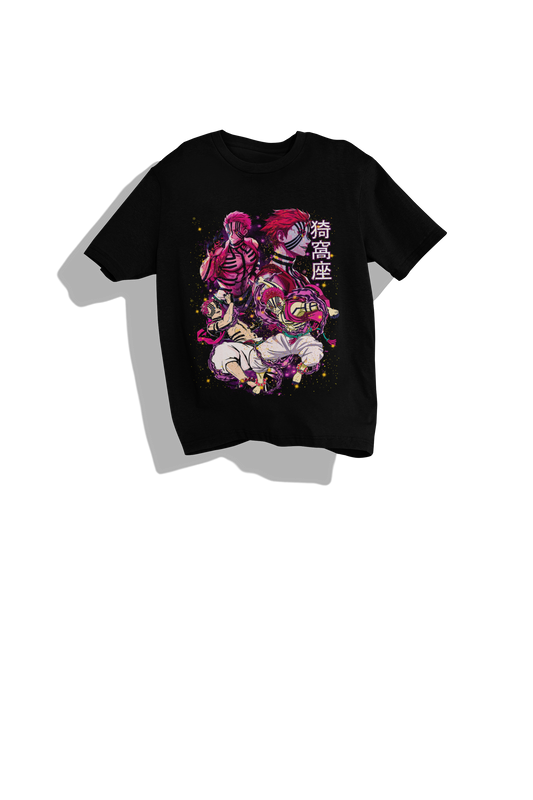Akaza Upper Moon Three - Demon Slayer Heavyweight Tee