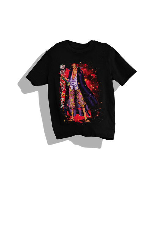 Shanks Red-Haired Emperor - One Piece Heavyweight Tee