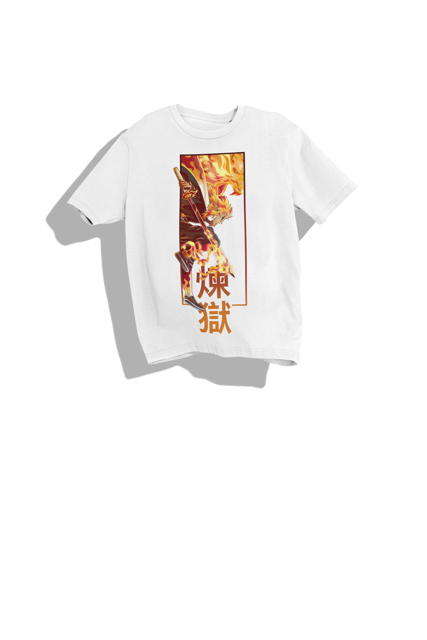 Kyojuro Rengoku Flame Hashira - Demon Slayer Heavyweight Tee