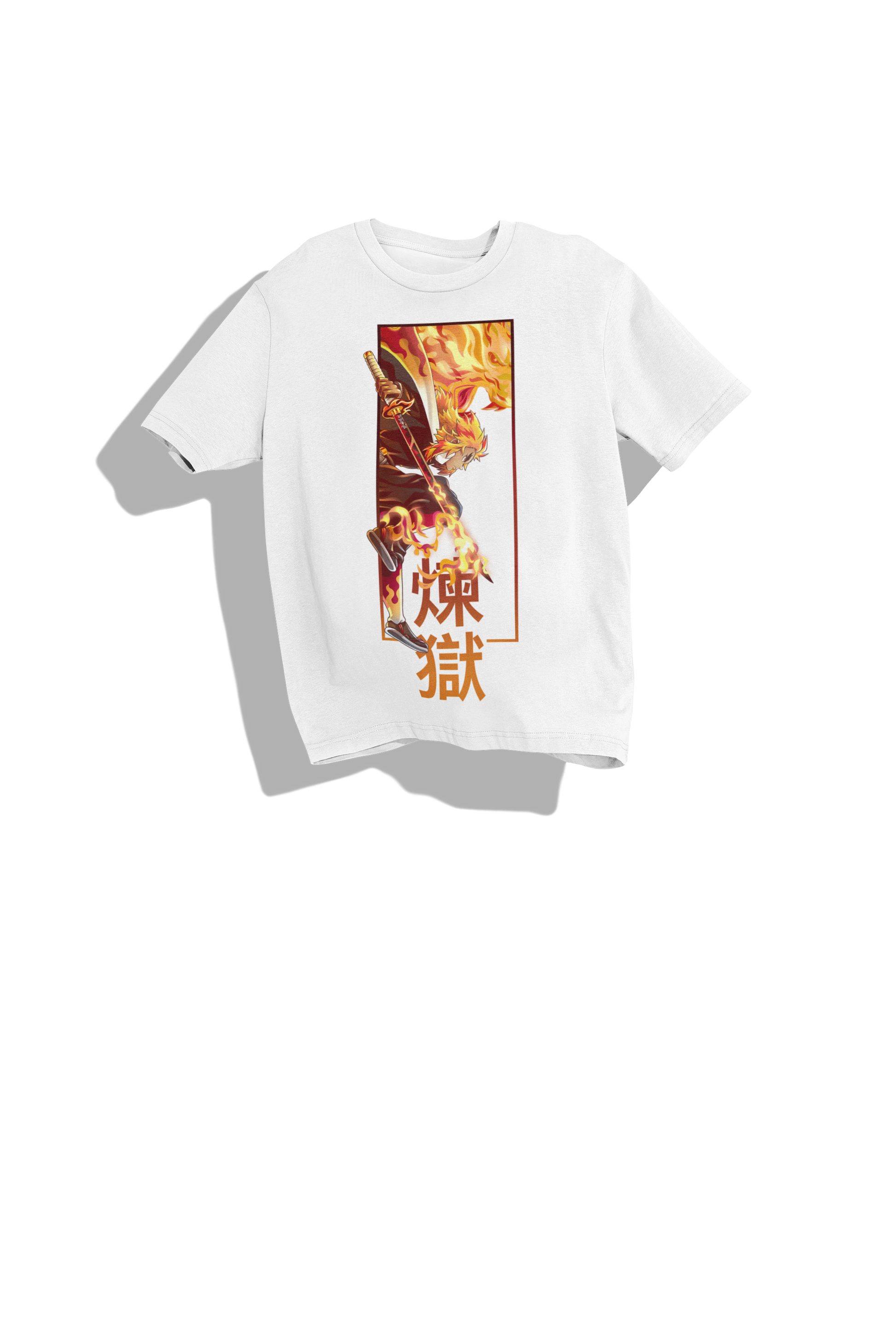 Kyojuro Rengoku Flame Hashira - Demon Slayer Heavyweight Tee