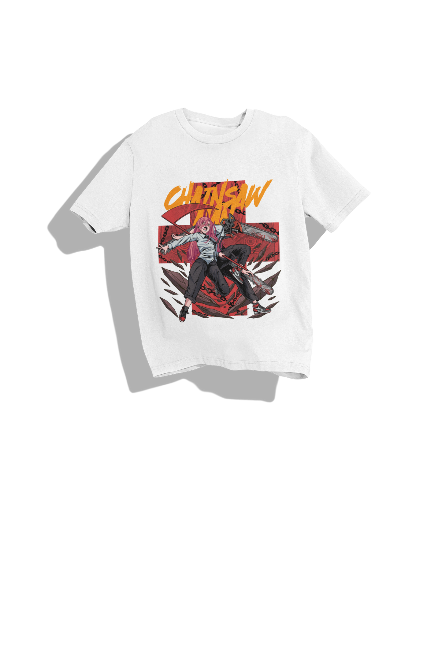Denji & Power Duo - Chainsaw Man Heavyweight Tee