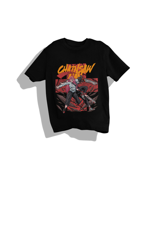 Denji & Power Duo - Chainsaw Man Heavyweight Tee