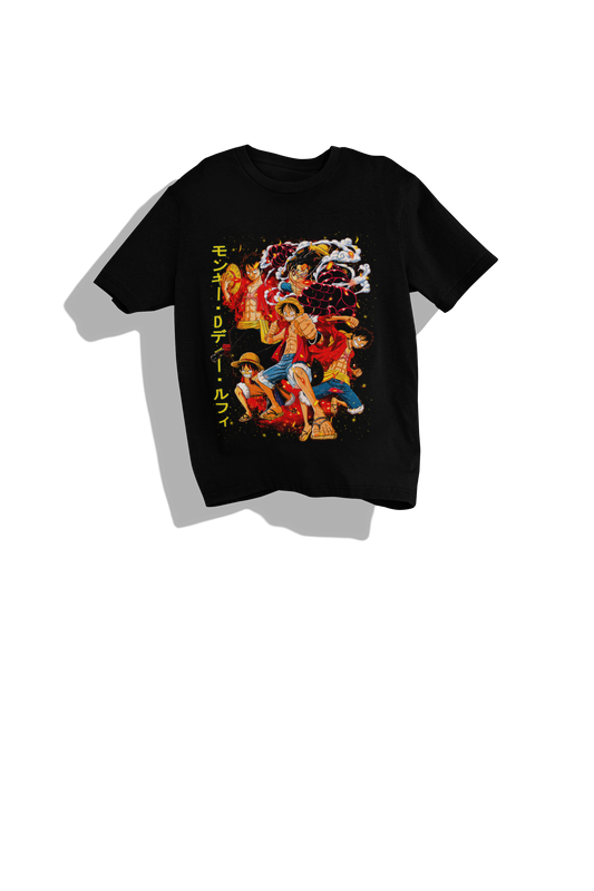 Luffy Pirate King - One Piece Heavyweight Tee