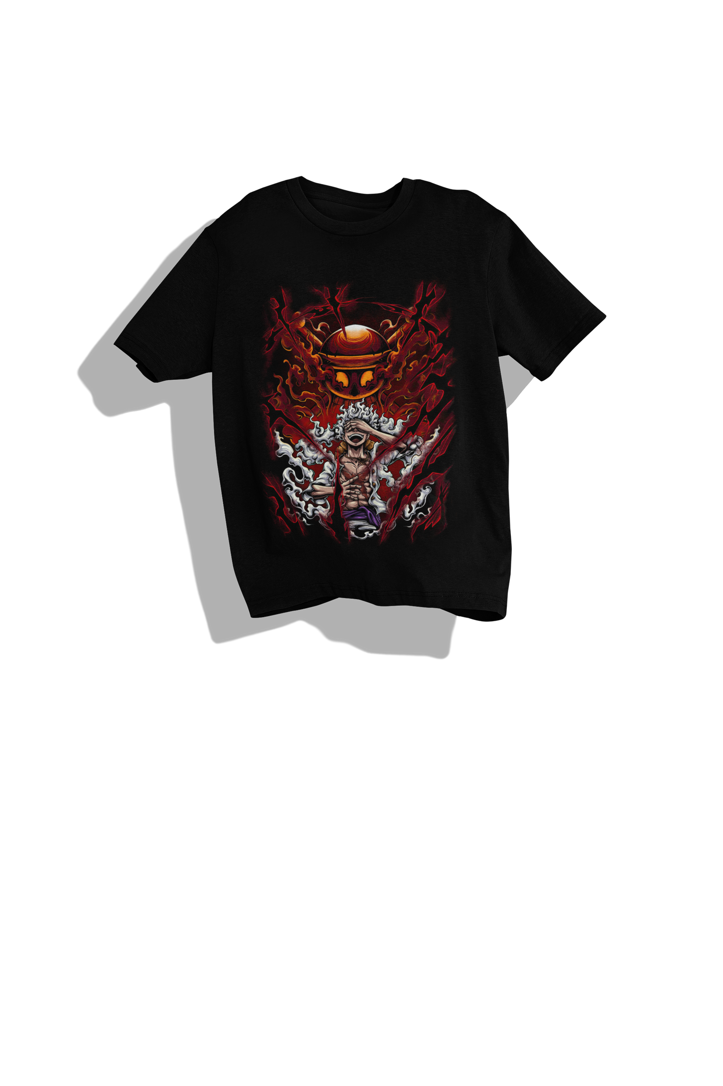 Luffy Gear 5 Cartoon Power - One Piece Heavyweight Tee