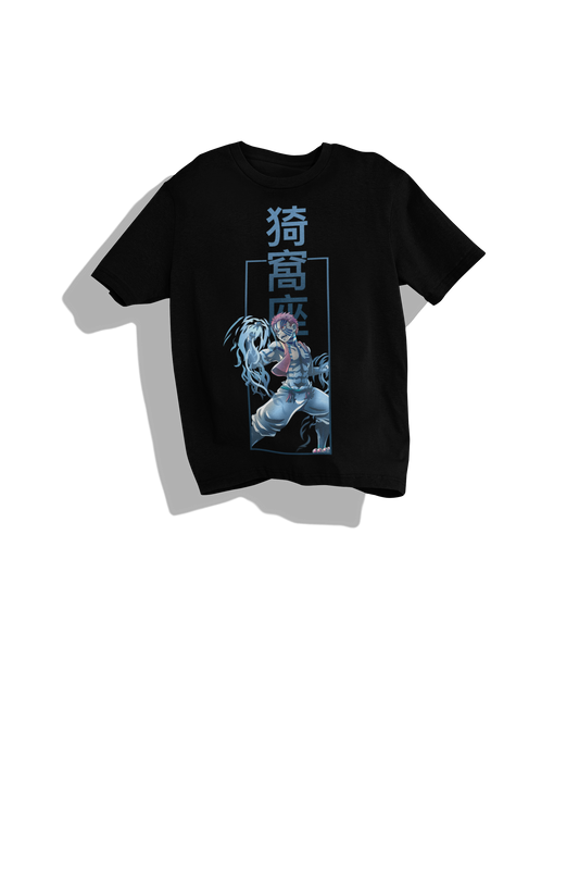 Akaza Compass Needle - Demon Slayer Heavyweight Tee