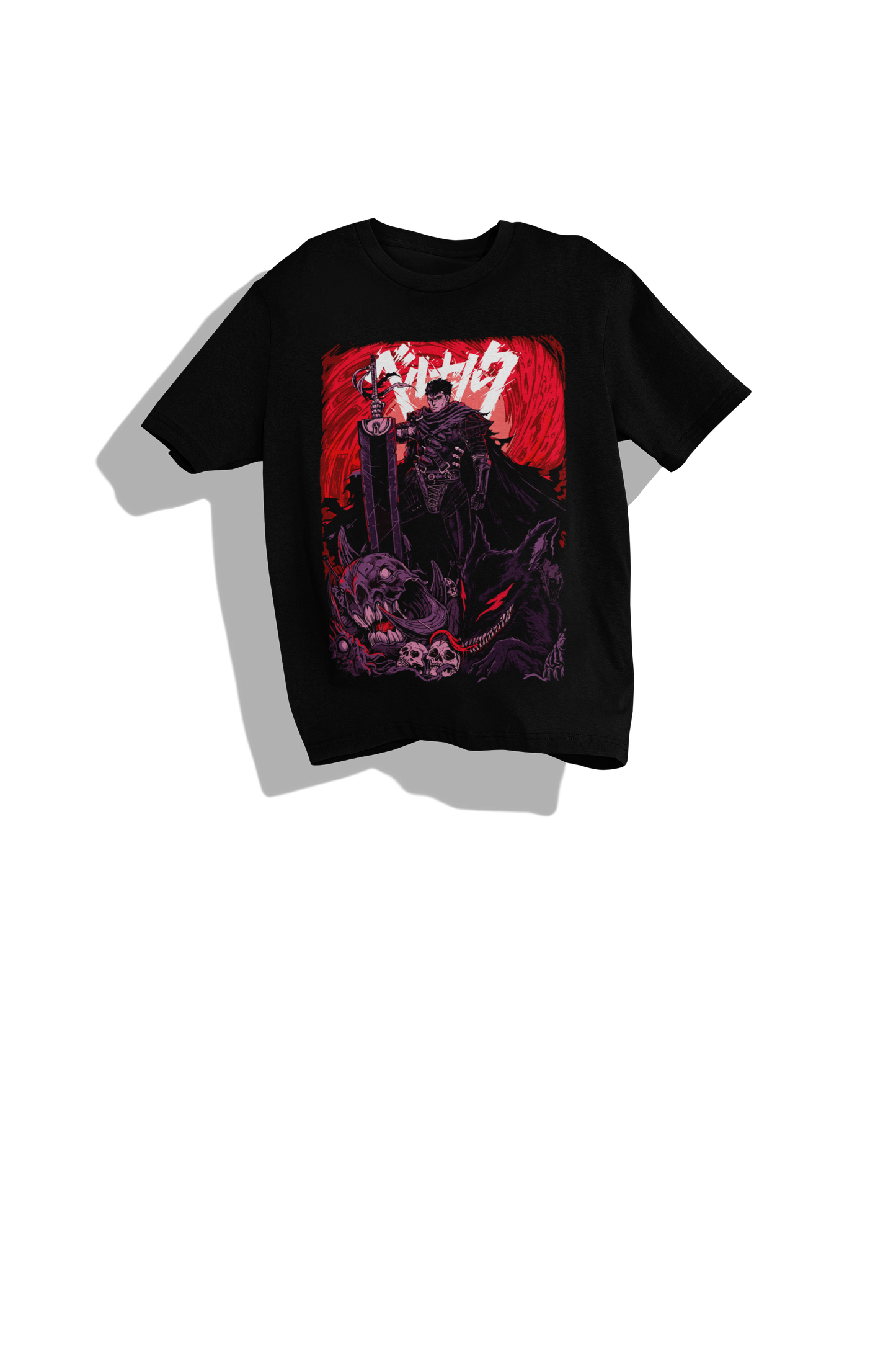 Guts Black Swordsman - Berserk Heavyweight Tee