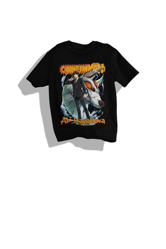 Aki Hayakawa Devil Hunter - Chainsaw Man Heavyweight Tee