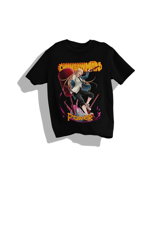 Power Blood Fiend - Chainsaw Man Heavyweight Tee
