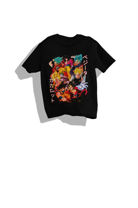 Goku & Vegeta Saiyan Rivals - Dragon Ball Heavyweight Tee